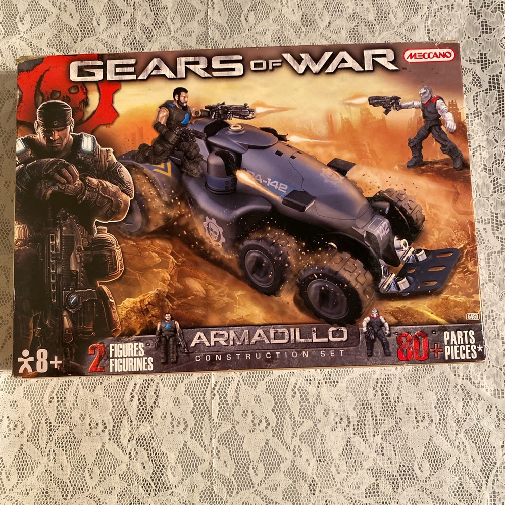 Erector Epic Gears of War Armadillo Construction Set Sealed